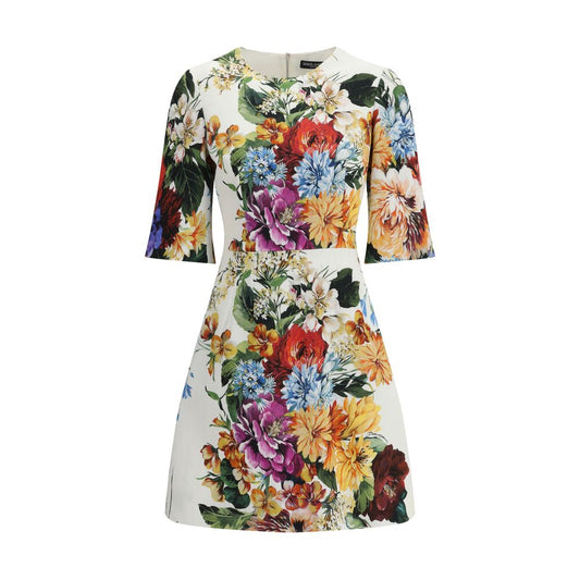 Multicolor Cotton Casual Dress