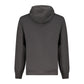 Black Cotton Men's Hoodie