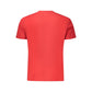 Red Cotton Men T-Shirt