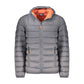 Gray Polyamide Men Jacket