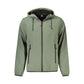 Green Polyester Men Jacket