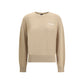 Beige Wool Sweatshirt