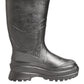 Black Argento Pull On Rain Boots Shoes