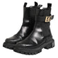 Black Gold DG Logo Trekking Calf Boots Shoes