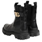Black Gold DG Logo Trekking Calf Boots Shoes