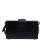 Blue DG BOX Lambskin Leather Crossbody Strap Bag