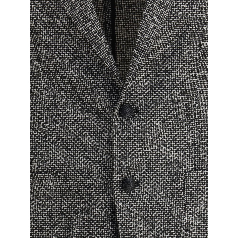 Gray Wool Blazer