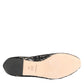 Black Taormina Lace Crystals Flats Shoes
