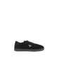 Black Calf Leather Bos Taurus Low Top Sneakers