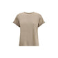 Beige Nylon T-Shirt
