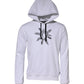 White Sacred Heart Hooded Sweatshirt Sweater