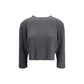 Gray Cashmere Sweatshirt