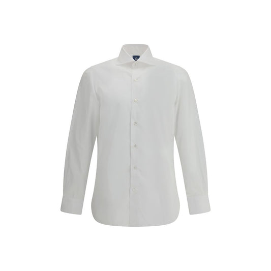 White Cotton Dress Shirt