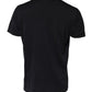 Dark Blue Logo Plaque Cotton Crewneck T-shirt