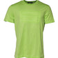 Green Embossed Logo Cotton Crew Neck T-shirt