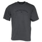 Gray Logo Graphic Cotton Crew Neck T-shirt