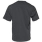 Gray Logo Graphic Cotton Crew Neck T-shirt