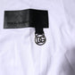 White Logo Crew Neck Short Sleeves T-shirt