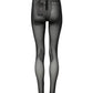 Black Nylon Leggings Stretch Pants