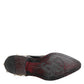 Black Leather Faux Pearl Dress Broque Shoes