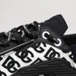 Black Logo Lace Up Low Top NS1 Sneakers