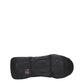 Black Fabric Chunky Sneakers