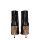 Black Leather Ankle Boots