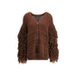 Brown Camel Hair  Cardigan