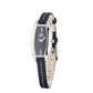 Black Leather Dress Watch