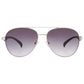 Gray Metal Sunglasses