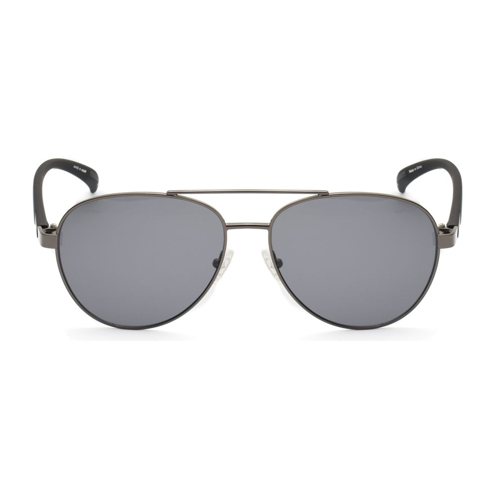 Gray Metal Sunglasses
