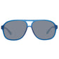 Blue Injected Sunglasses