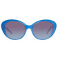 Blue Injected Sunglasses