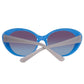 Blue Injected Sunglasses