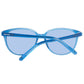 Blue Plastic Sunglasses