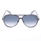 Gray Metal Sunglasses