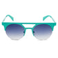 Blue Metal Sunglasses