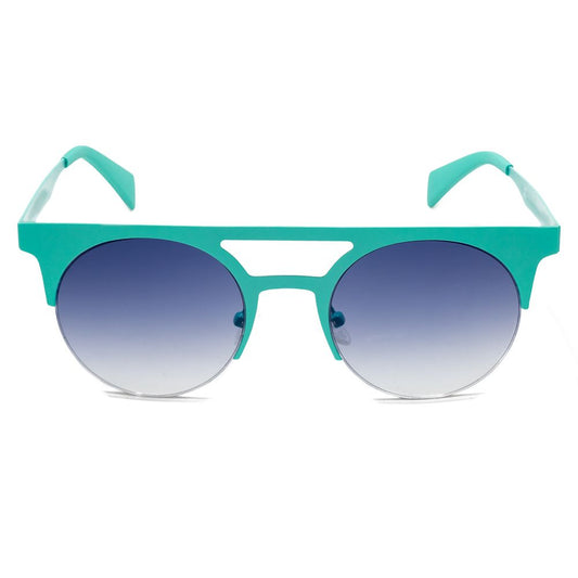 Blue Metal Sunglasses
