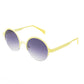 Yellow Metal Sunglasses