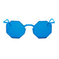 Blue Metal Sunglasses