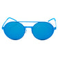 Blue Metal Sunglasses