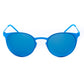 Blue Metal Sunglasses