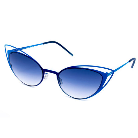Blue Metal Sunglasses