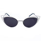 Silver Metal Sunglasses