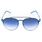Blue Metal Sunglasses