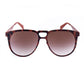Brown Metal Sunglasses