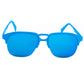 Blue Metal Sunglasses