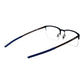 Blue Stainless Steel Glasses (Frames)
