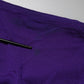 Purple Wool Knit V-neck Cardigan Sweater
