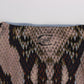 Sleek Snake Print Crewneck T-Shirt